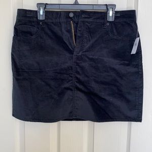 Black, Suede, Old Navy miniskirt size 12